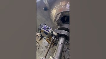 Portable Line Boring #manualmachinist#ontario#canada