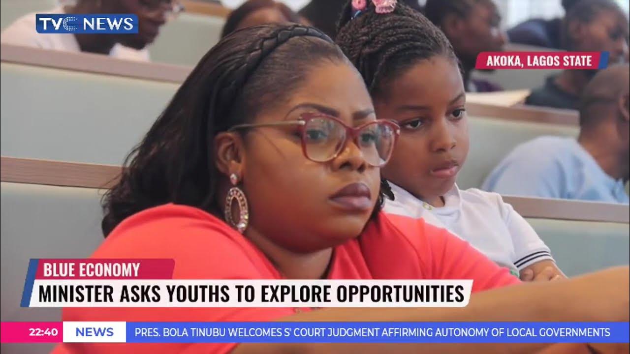 The Minister of Marine and Blue Economy Asks Youths To Explore Opportunities