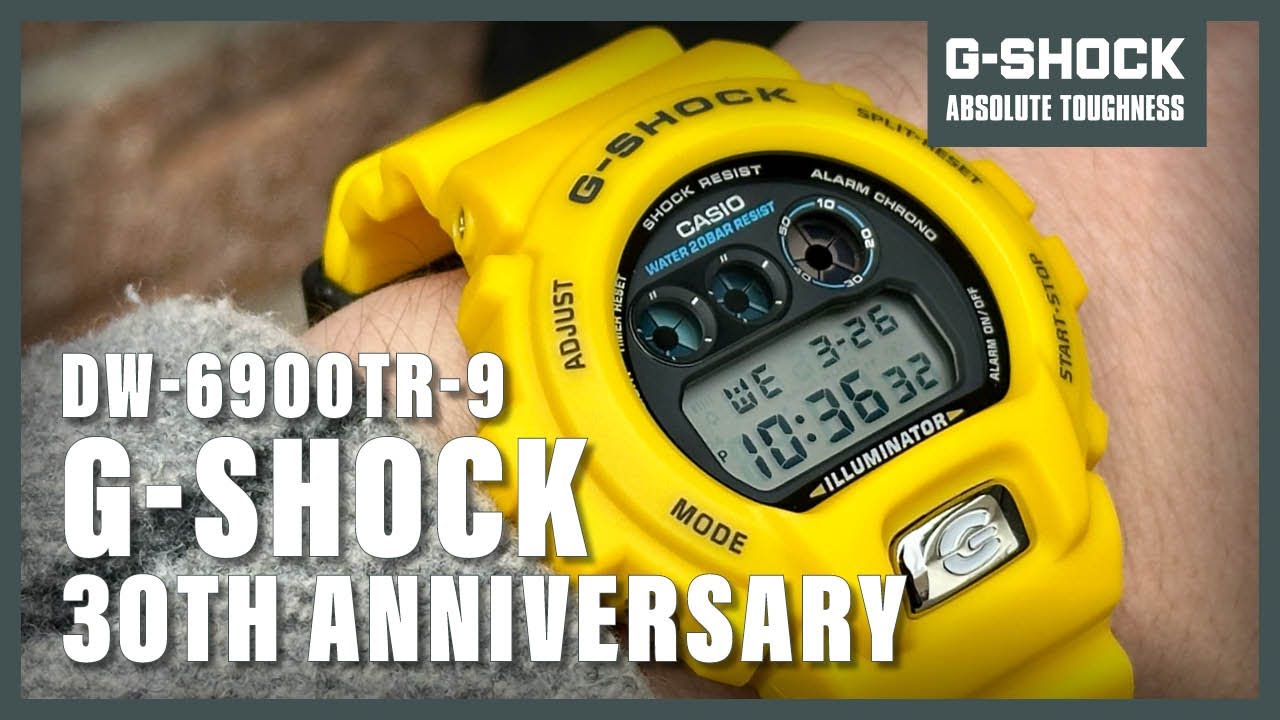 G-SHOCK DW6900TR 9JR イエロー　スラッシャー G-SHOCK DW6900TR 9JR イエロー スラッシャー