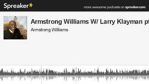 Armstrong Williams W/ Larry Klayman pt3