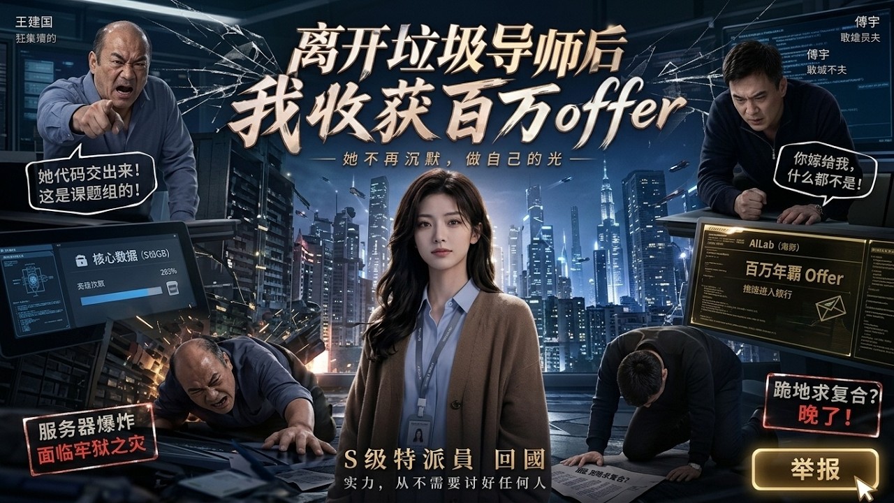離開垃圾導師後，我收穫百萬offer