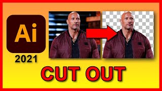 How to cut out an image / replace background in Illustrator 2021 screenshot 4