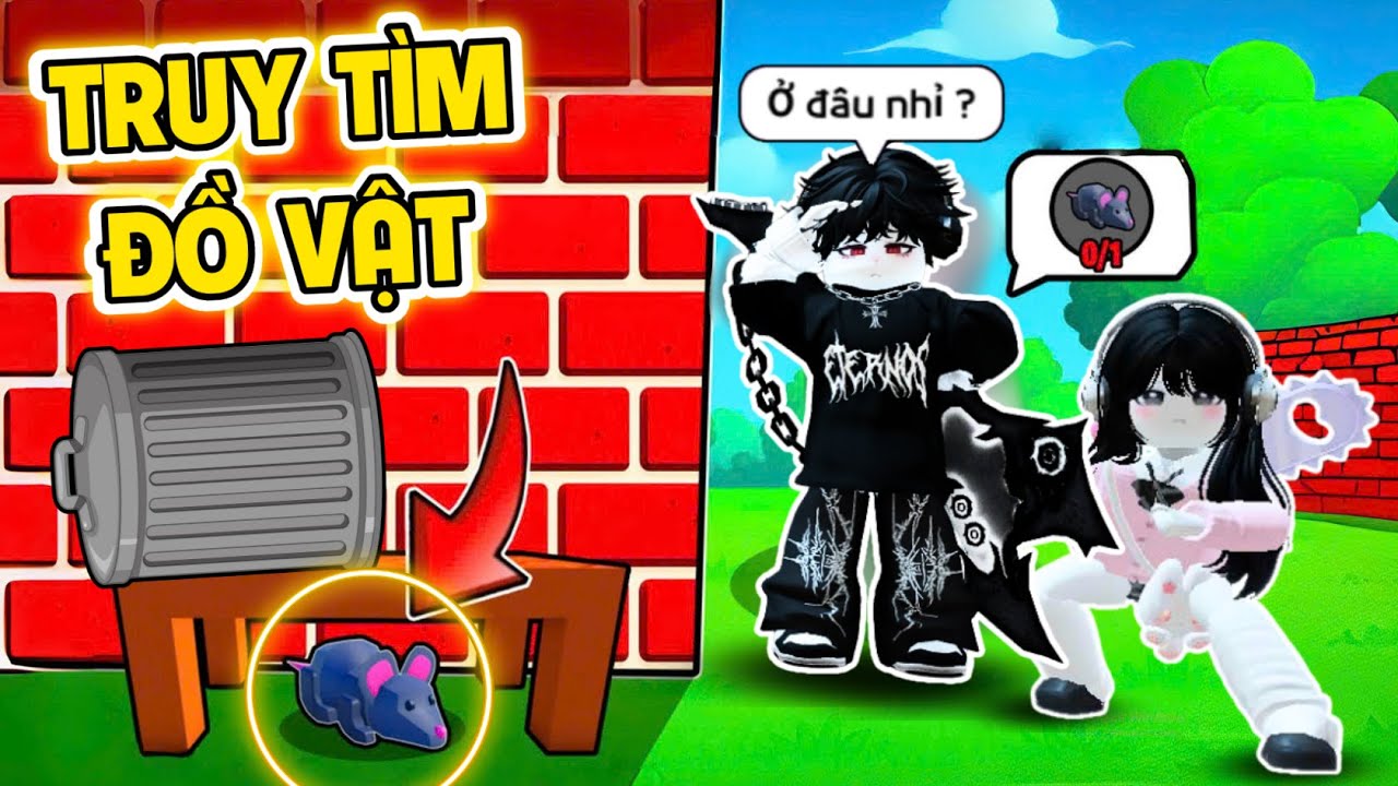 BEDY VÀ MEO TRUY TÌM CÁC MÓN ĐỒ TRỐN TÌM TRÊN KHẮP THẾ GIỚI VÀ CÁI KẾT | ROBLOX