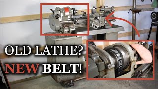 South Bend Lathe Drive Belt Replacement