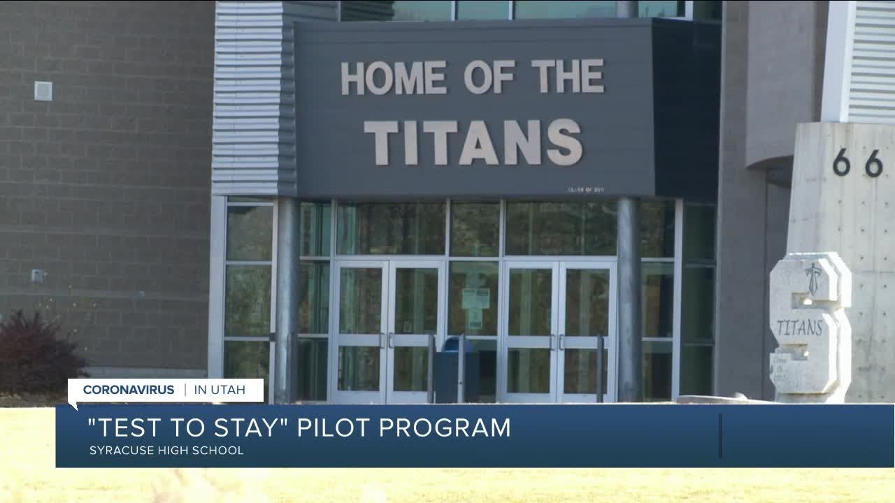 Syracuse High School trying 'test to stay' program - YouTube