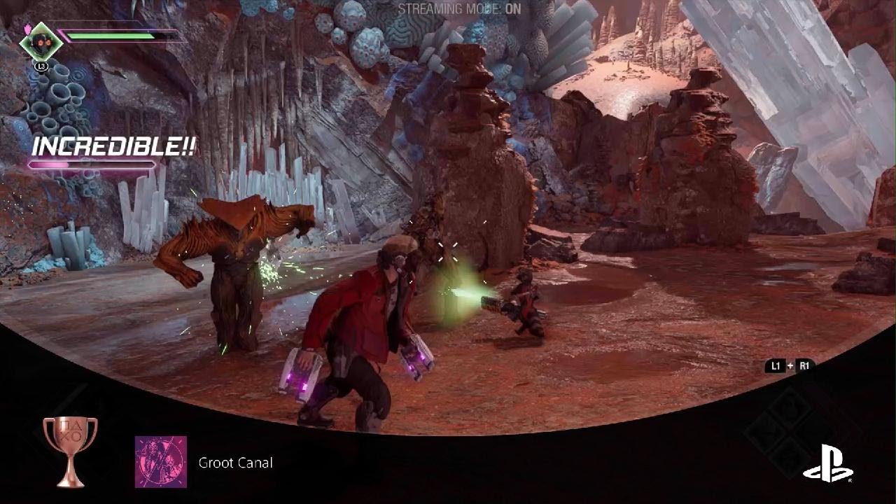 Groot Canal Trophy & Achievement - Marvel's Guardians of the Galaxy -  YouTube