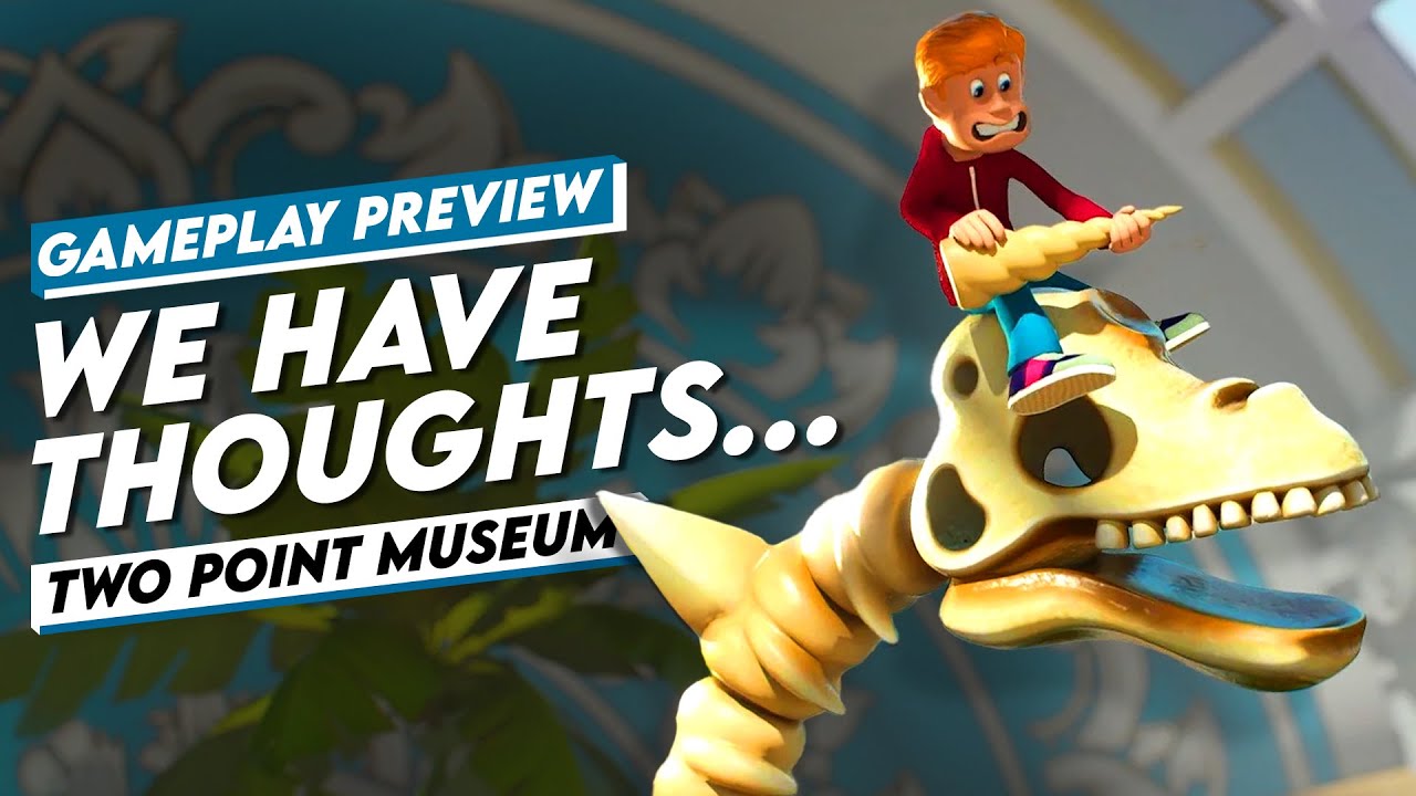 Museums CAN be fun - Two Point Museum Gameplay Preview - YouTube