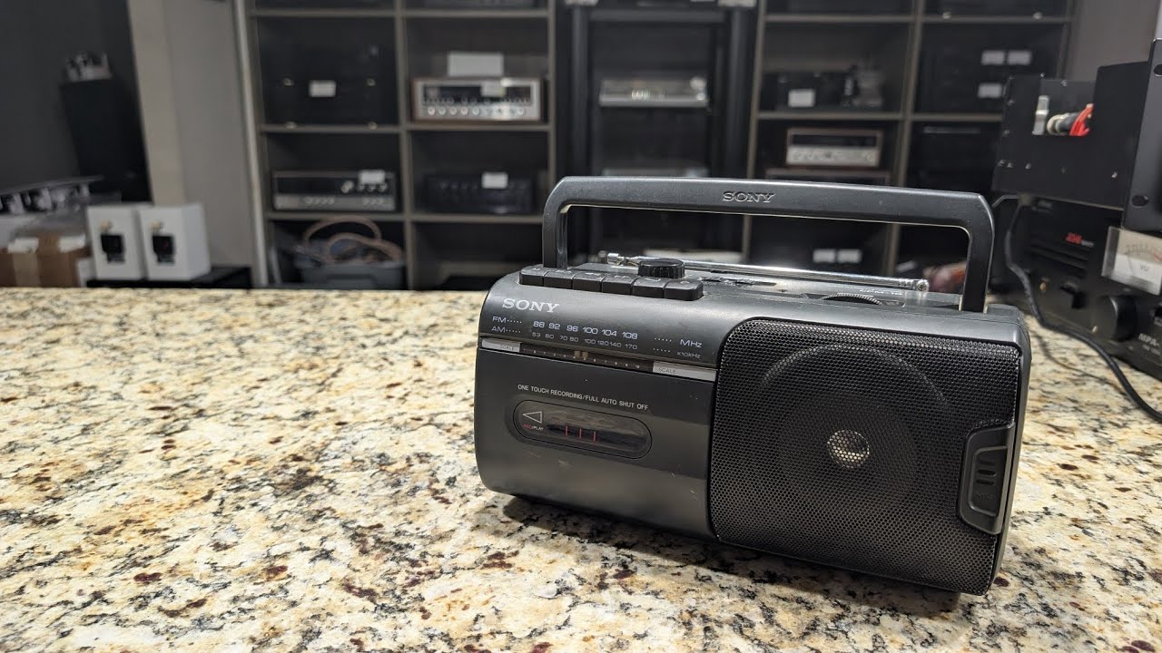 Sony CFM-10 Caseette-Corder Overview - YouTube