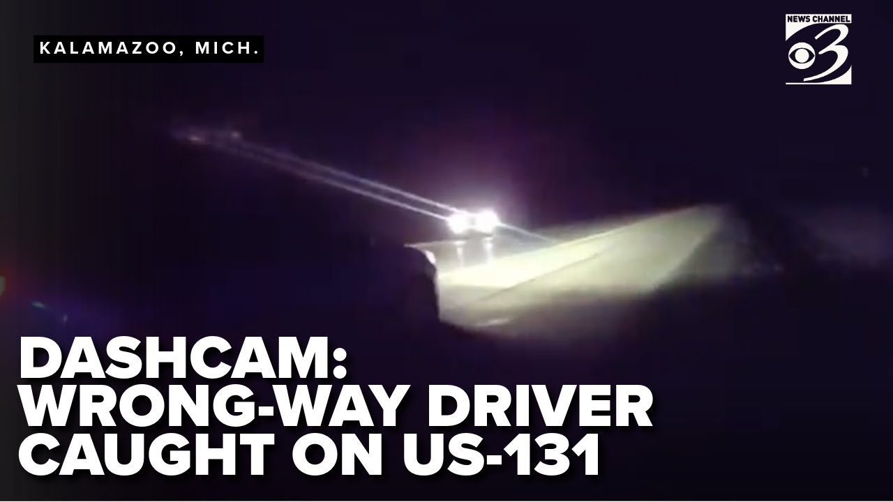DASHCAM: Suspected DUI driver arrested in Michigan after driving wrong ...