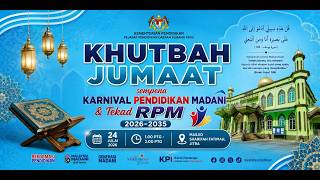 π KHUTBAH JUMAAT SEMPENA KARNIVAL PENDIDIKAN MADANI & TEKAD RPM 2026β2035 | PPD KUBANG PASU π KHUTBAH JUMAAT SEMPENA KARNIVAL PENDIDIKAN MADANI & TEKAD RPM 2026β2035 | PPD KUBANG PASU