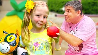 nastya and dad funny story for kids about halloween