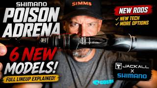 NEW Shimano Poison Adrena Rods! 6 NEW Models Explained | Best JDM Bass Rods for 2026?