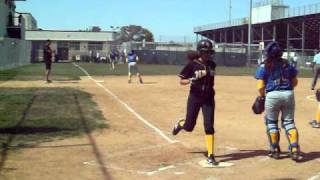 Kailee Cuico Clears Bases With Three-Run Double Down The Line