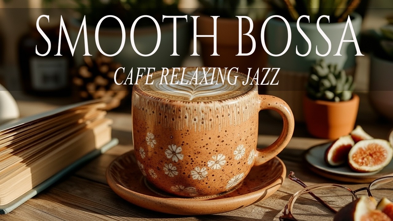 A Cozy Spring Jazz & Coffee Atmosphere for a Relaxing Morning | Smooth Instrumental Music