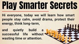 Play Smarter, Not Harder: 15 Powerful Life Lessons to Protect Your Energy & Become Mentally Strong