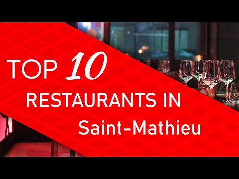 Vidéo: Meilleurs restaurants à Saint-Matthieu