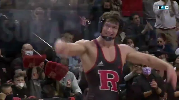 Connor O'Neill post match interview - Rutgers Wres...