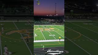 Coal City High School Illinois brand new LED stadium lights