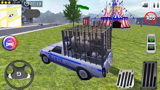 Zoo Animals Capture & Police Truck Transport Simulator - Android Gameplay screenshot 3