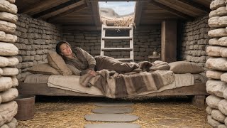 Settlers Mocked Her When She Built a “Basement Bed” — Until She Slept 36º Warmer While Cabin Froze