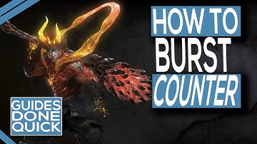 How To Burst Counter In Nioh 2