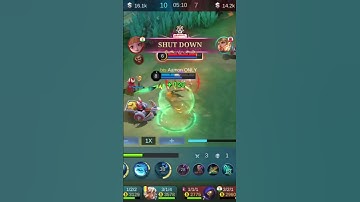 AAMON New Damage powerfull Build 😱 subscribe please support channel #mlbb #shorts
