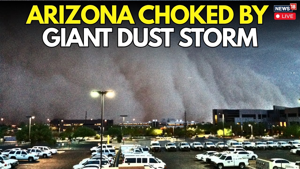 LIVE | Huge Dust Storm Sweeps Through Arizona | Arizona Dust Storm Live ...