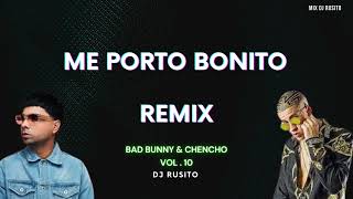 Me Porto Bonito x Es Un Secreto x Punto y Aparte ( Mashup Vol. 10 ) - DJ Rusito