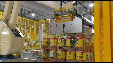 EC 171 Tin can palletizing