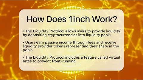 How Does 1inch Work? - CryptoBasics360.com