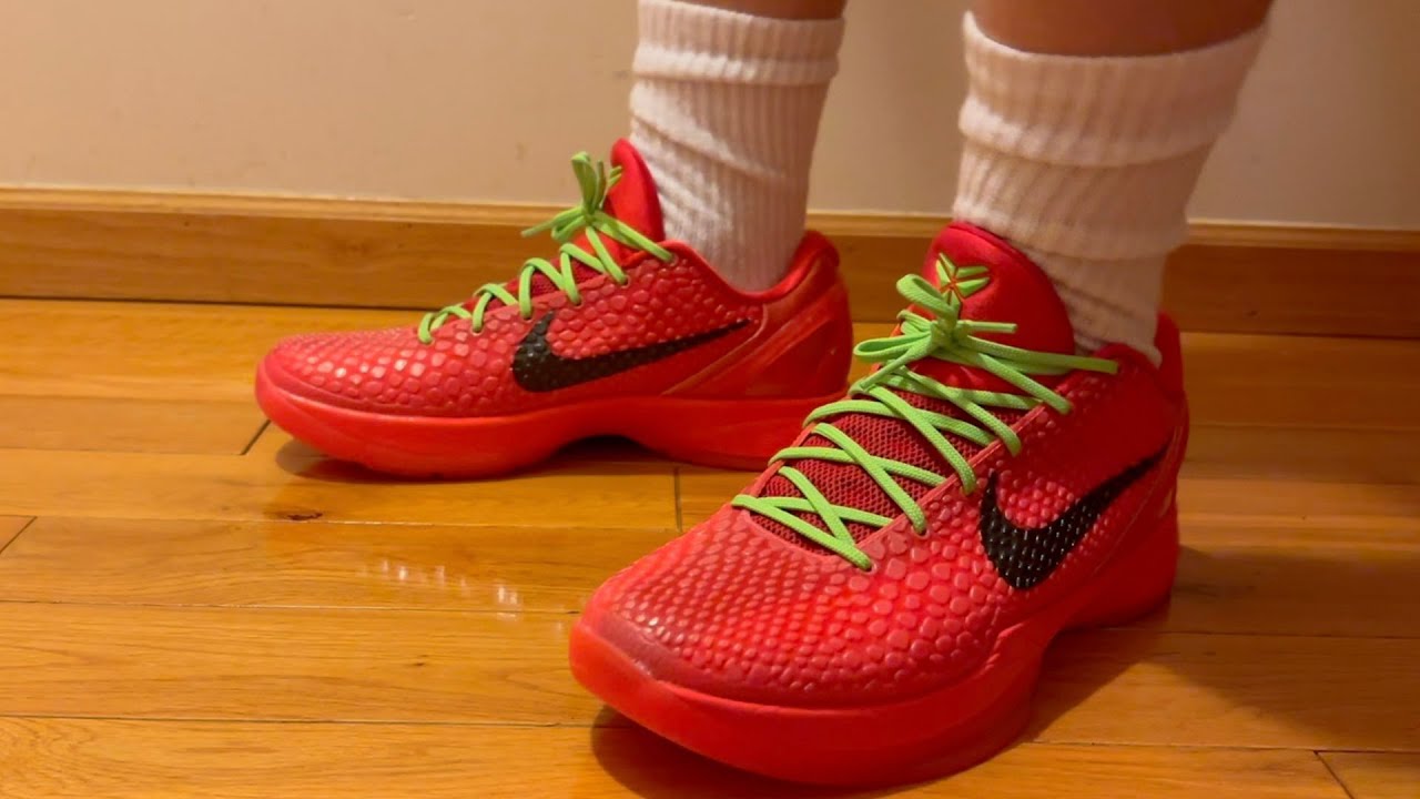 KOBE 6 PROTRO \'REVERSE GRINCH\' US 6M How to Buy the Nike Kobe 6 Protro  main image 4