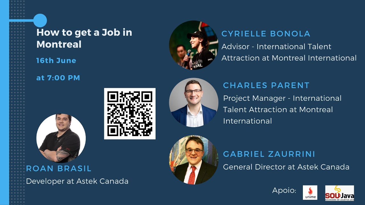 WEBINAR: How to get a Job in Montreal - YouTube