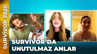 Yarişmacilar Sevdi̇kleri̇yle Görüntülü Konuştular Survivor Ünlüler Gönüllüler