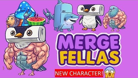 Merge Fellas Italian brainrot New Characters gameplay live mod PT.102 #brainrot #mergefellas