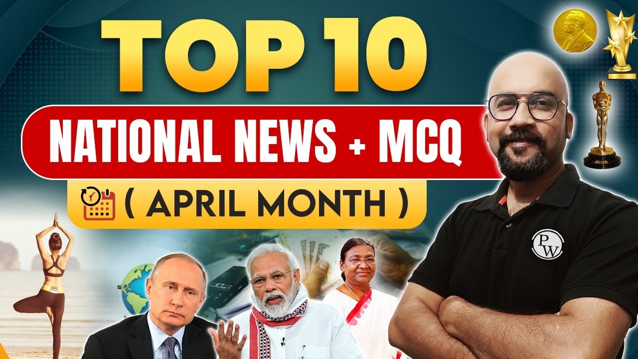 National News | Top 10 National News April 2024 | General Awareness by ...