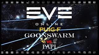 EvE Online - Goonswarm vs PAPI PUIG-F Battle October 2020