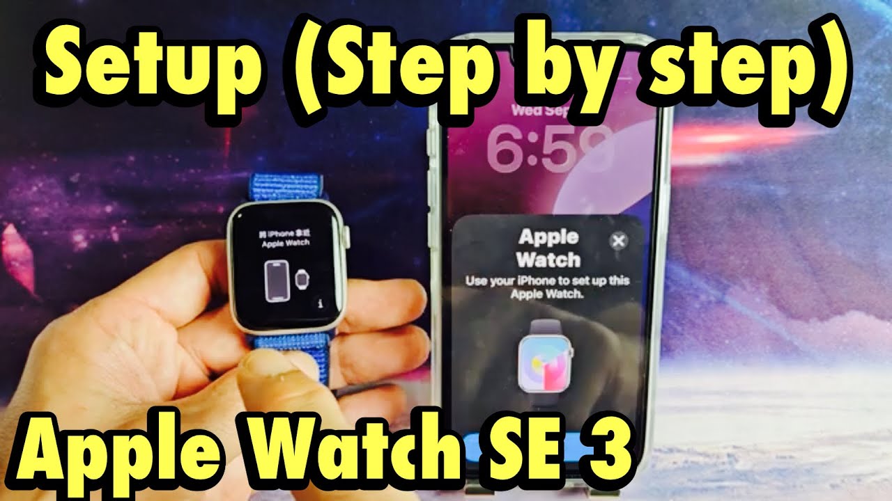 How to Setup 'Apple Watch SE 3' Step by Step - YouTube