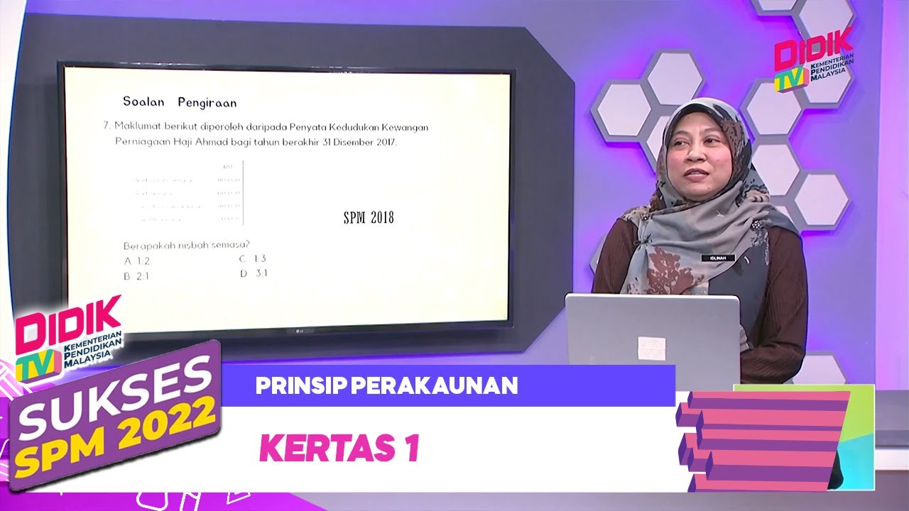 Sukses SPM (2022) | Prinsip Perakaunan: Kertas 1