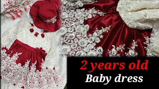 Sew dress for a baby girl/2year old dress cutting and stitching/Suh sopti ia 2snem khunlung