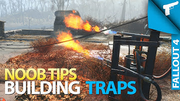 Fallout 4 | Building Traps [Noob TIps]
