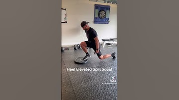 Heel Elevated Split Squat