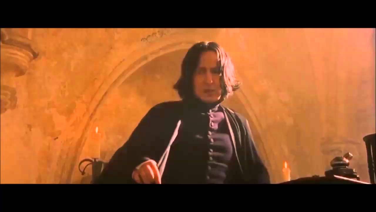 Profesor Snape - Rap lesson - YouTube