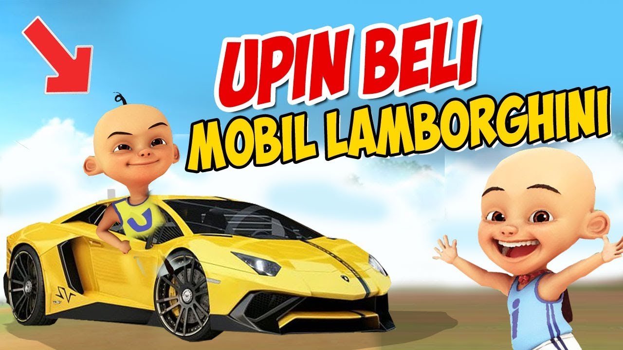  Upin  ipin  Beli  Mobil  lamborghini ipin  kaget GTA Lucu 