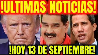 🔴 NOTICIAS DE VENEZUELA HOY 13 DE SEPTIEMBRE 2022 NOTICIAS Última Hora  13 DE SEPT 2022 TODAY VNZLA