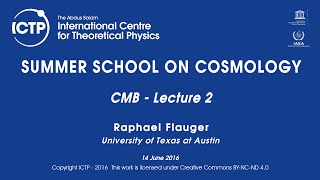 Raphael Flauger: CMB - Lecture 2