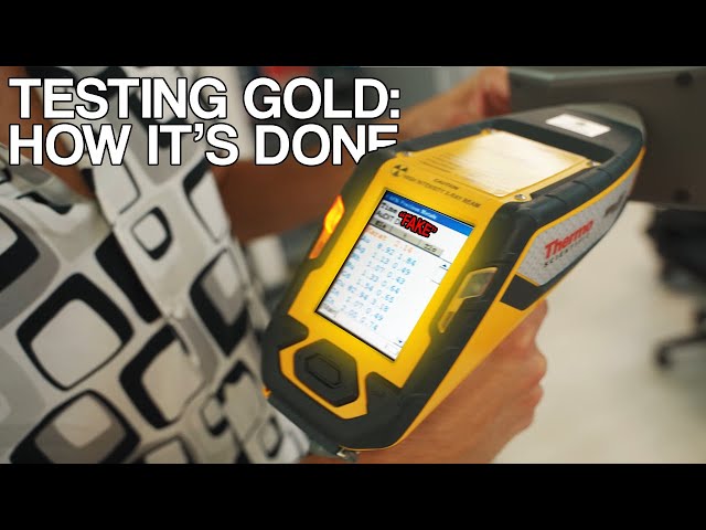 How to use the Thermo Scientific Niton XRF Precious Metal Tester