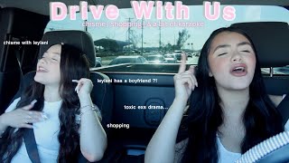 drive with us + spend the day us vlog | ft. my lil sister