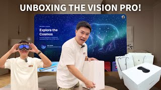 UNBOXING the APPLE VISION PRO with Me! 🎁 BEST PACKAGING EVER!