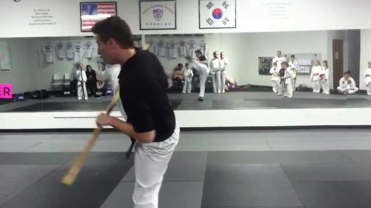 A Bo Staff Form by Mr. Collier (ATA Karate Denver) YouTube