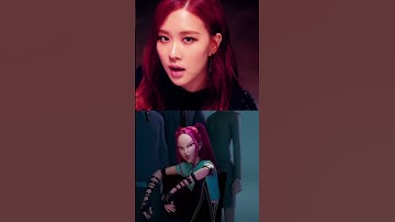 Thumbnail of Black pink Vs Demon Hunters | Golden song #demonhunters #huntrix  #blackpink #shorts